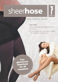 Fertile Mind Sheer Maternity Hosiery - ohuet äitiyssukkahousut 2 kpl/pkt -50%